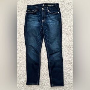 7 For All Mankind Kimmie Crop Jeans 28